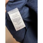 Foxcroft  Navy Sloane Crinkle Mini Dress Sz. XS Photo 6