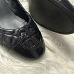 Tory Burch Chelsea Quilted Nappa Leather 50mm Pump Black Size 10.5 Photo 3