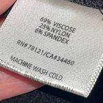 Eileen Fisher  Womens Asymmetrical Zip Jersey Knit Biker‎ Moto Jacket Black Large Photo 6