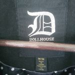 Dollhouse  M Black Cute Double Breasted Pea Coat Photo 3