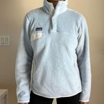 Patagonia Women's Limited Edition Ice Blue Re-Tool Snap-T Fleece Pullover Size S Photo 7