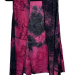 Sami & Jo Sami Jo Burn‎ Out Vest Floral Lightweight Y2K Dressy Boho Fairycore Whimy Goth Photo 0
