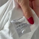 Reformation Bucatini White Linen Dress 4 Photo 8