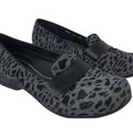 Dansko  Oksana Womens Shoes Grey Cheetah Hair Calf Loafer Size 38 US 7.5 Photo 0