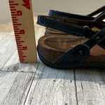 Dansko  Jovie Strappy Slingback Sandals Size 37 (6.5-7) Blue Leather Cork Photo 9