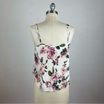 Aritzia Wilfred Floral Silk Tank Top Purple Size M Photo 6