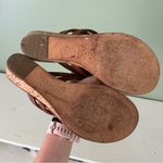 Bernardo  Miami Brown Leather Strappy Knotted Sandals with Mini Heel Photo 7