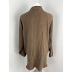 Free People We The Free Summer Daydream Brown Button Up Blouse  Medium Photo 2