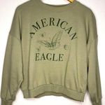 American Eagle Outfitters Green Women's Nature Butterfly Sweater Womens Size L Photo 0