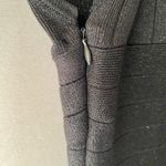 Forever 21 Forever‎ 21 sz S black metallic thread mini sweater dress Photo 6