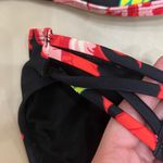 Cabana Del Sol Red Flower Halter Bikini Photo 1