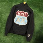 Machine Gun Kelly Lost Americana MGK Road Sign Hoodie Size Medium Photo 2