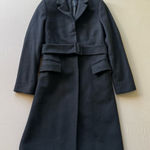 Mango  Wool Belted Trench Coat Photo 0