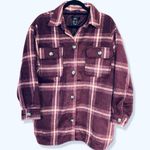 Forever 21 ⭐️ Plaid Flannel Shacket Shirt Jacket Photo 1