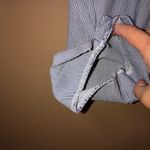 Chico's Chico’s Brigitte So Slimming Pin Stripe Pull On Pants Blue White Size‎ 2.5 Photo 2