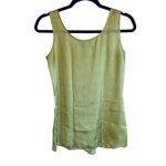 Willi Smith  Green Cami / Sleeveless Top Sz S Photo 4
