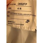 Alfred Sung  Cottage Rose Larkspur Gown - Size 4 Photo 6