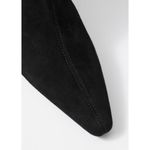 & Other Stories 8 Other Stories Stretch Leather Ankle Boots Black Suede Womens Size 38 US 7 Photo 2