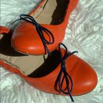 J.Crew  Emma ballet flats round toe 7.5 orange Photo 7