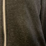 Cuddl Duds  Charcoal Gray and Cream Zip-Up Jacket Photo 3