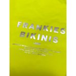 Frankies Bikinis Amanda Neon Green Dotted Halter One Piece Bikini Swimsuit Sz L Size L Photo 2