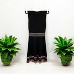 Shoshanna Saks Fifth Avenue  Large Women's Geo Knitwear Ava Dress Small Photo 3