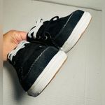 Keds  Vollie Sneakers Women’s Walking Shoes Size 7 Black Canvas Suede Tie Up Soft Photo 9