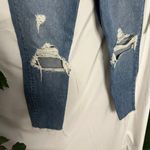 GRLFRND  Karolina High-Rise Medium Wash Distressed Skinny Jeans Size 27 Photo 4