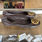 Tory Burch Reva Ballet Flats in Brown Photo 1
