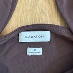 Babaton  Long Sleeve Bodysuit Contour Size XS Brown Photo 2