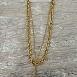 Madewell  Two-Pack Moon Pendant Necklace Set Photo 3