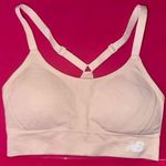 New Balance  Pink Sports Bra with Adjustable Racerback Photo 0