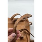 NA Brown Leather Multipockets Drawstring Unisex Backpack Made in‎ Colombia Photo 7