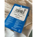 Columbia  Women's Quilted Pullover ‎ Top Beige Mock Neck Snap Front Long Sleeve Photo 9