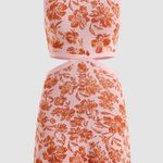Cider  Knit Floral Cut Out Mini Dress NWT Size Large Photo 0
