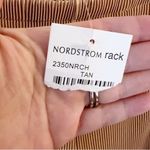 WAYF Wide Leg Ribbed Split Hem Pull On Palazzo Pant Tan Women's Medium NEW Photo 3