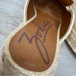 Zodiac Gizelle Chunky Platform Espadrille Mule Flats size 8 Tan Photo 7