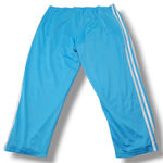 2005 Vintage Pants Size XL W35"xL26" Adidas Crop Pants Cropped Pants Blue Photo 2