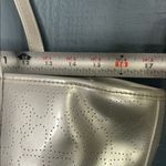 Kate Spade  silver Structured Tote Bag Photo 3