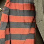 HAMNETT LONDON LONG WOOL PEA COAT NAVY BLUE WOMEN’S SIZE 12 Photo 6