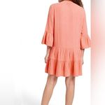 Faherty Dream Gauze Kasey 100% Organic Cotton Dress. Coral/ M/ NWOT Photo 1