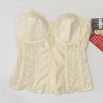 DOMINIQUE Style#8949 Colette Lace Ivory/Cream Corset Bridal Bra Size 36DD (E) Photo 7