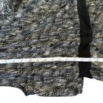 ASTR the Label Black White Print Jumpsuit Cutout Back Large Neutral Minimalist Photo 15