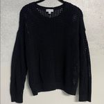 Calvin Klein Comfy and Classic Black Sweater Wax Coated Pullove Women’s PXL Size undefined Photo 0