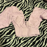 Aeropostale Purple  long sleeve Crop Top Photo 0