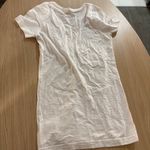 Nba Indiana Pacers V Neck T Shirt Women's Small White Short Sleeve Adidas  Cotton Photo 2