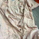 Madewell  Top-Stitched Coverall Jumpsuit in Bashful Blush Pink Size 2 Photo 12