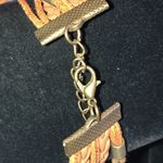 Sunflower You Are My Sunshine Butterfly Charm Bracelet Brown Photo 3