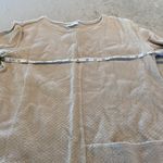 J.Jill PureJill Cozy Beige Textured Long Sleeve Tunic Top size medium Photo 7