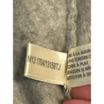 White + Warren 100% Cashmere Open Front Classic Minimalist ‎ Gray Cardigan Large Size M Photo 4